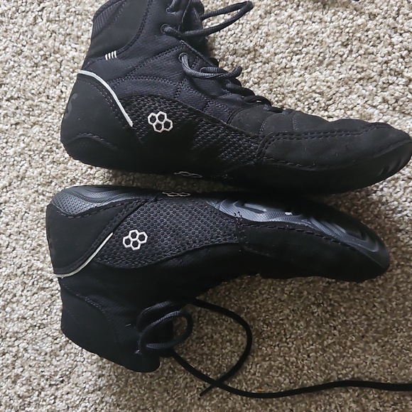 RUDIS international adult wrestling shoes black SIZE 11.5 - Picture 4 of 9